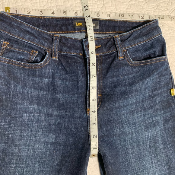 Lee skinny ankle  jeans med rise, dark wash - Picture 5 of 10